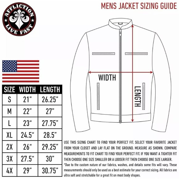 AFFLICTION Men's Jacket FAST MOTORS JACKET Limited - Picture 6 of 11